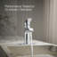 Robinet de lavabo de salle de bain à poignée simple avec écusson et drain escamotable Hint, 1,2 gallon par minute-46507148