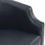 Fauteuil demi-tonneau pivotant à grain large de 29 po Cathy-1673449657