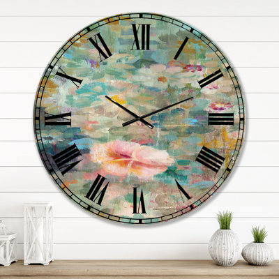 Horloge murale Flower Shower II