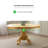 Oval Extendable Solid Wood Dining Table-180606684