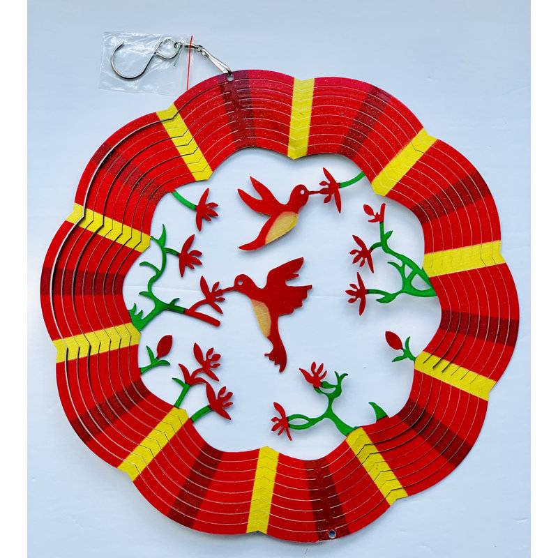 Apodaca Weather Resistant Metal Animals Rotator