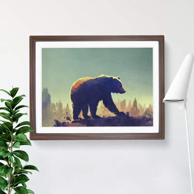 Bear - Framed Print