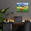«The Strutter» par Phyllis Adams, art mural en verre acrylique, 12 po x 12 po-688509510