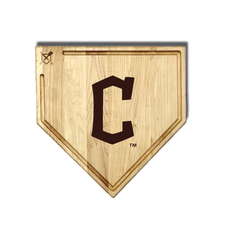 Full Size (17" x 17") Home Plate Cutting Board With Trough
