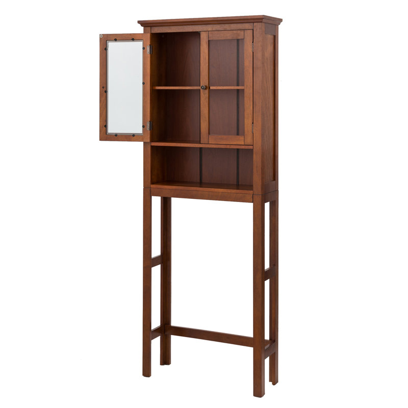 Rangement au-dessus de la toilette l 26 po x H 68 po x P 9,25 po Hostetler