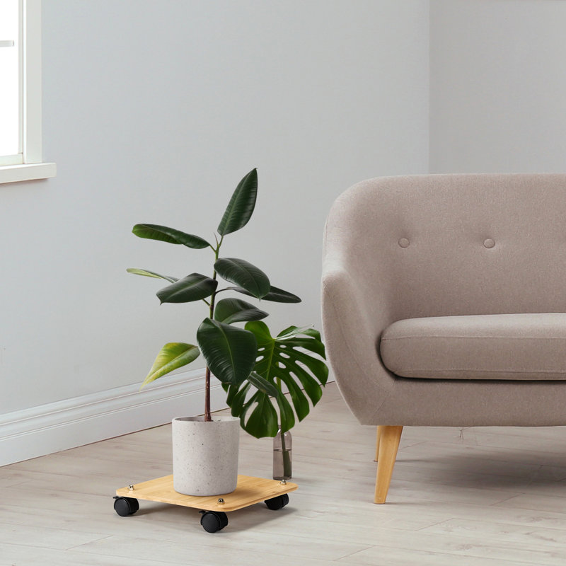 Wood Plant Stand, Natural