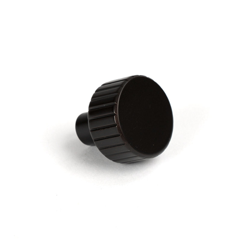 Round Knob, 2.5 cm, Aged Bronze
