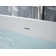 Ceric 60-In X 29-In Freestanding Bath With Center Toe-Tap Drain