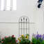 Ensemble de 2 treillis de jardin 48 po x l 16 po avec support en treillis pour plantes grimpantes
