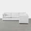 Canapé modulaire 5 pièces rembourré-405724030