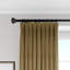 Panneau de rideau simple semi-diaphane plissé Luxe Linen-53134125-53134112