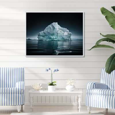 " Teal Iceberg Silent Resilience "