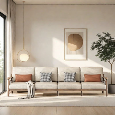 Canapé moderne simple en bois massif