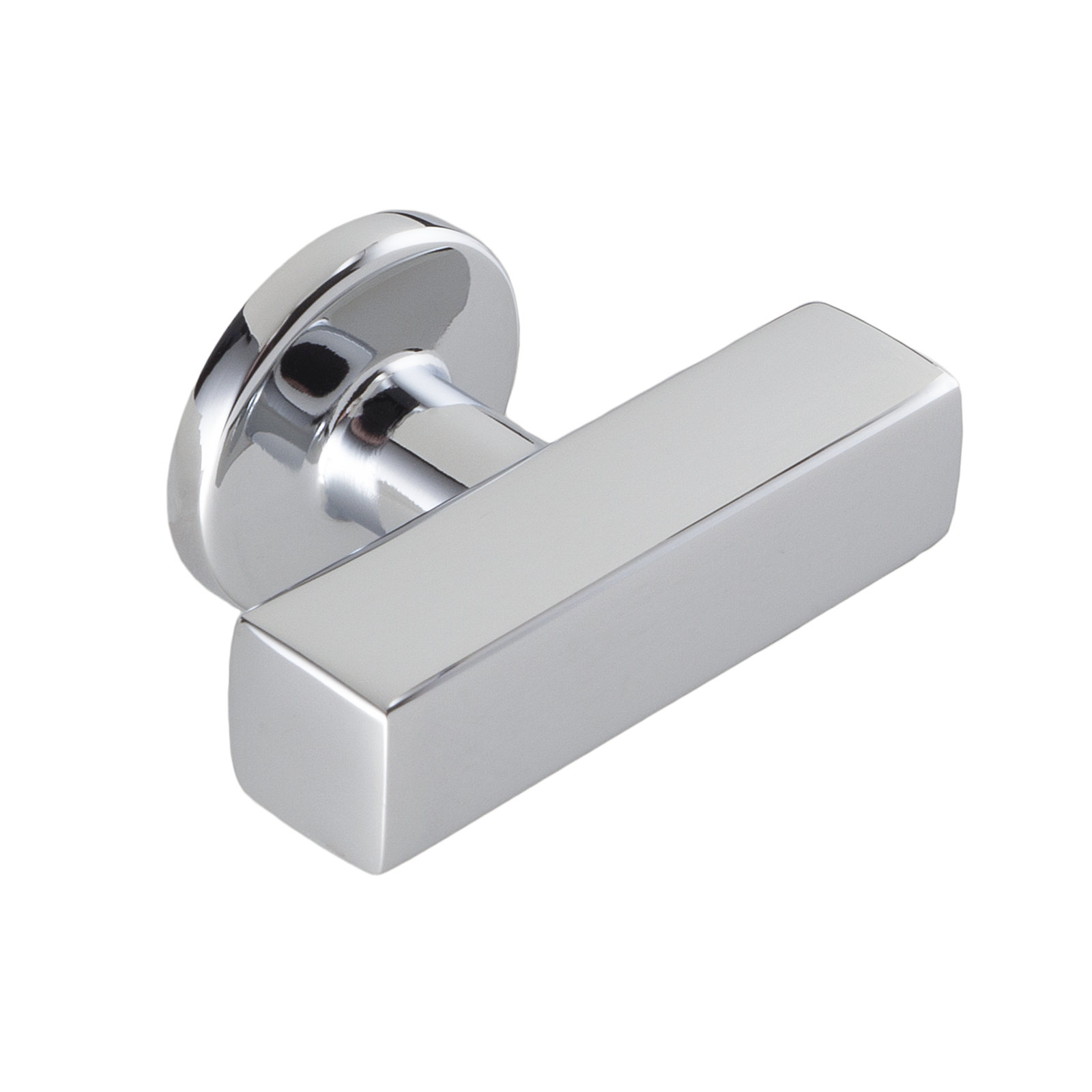 Flynn Bar T-Cabinet Knob, Chrome