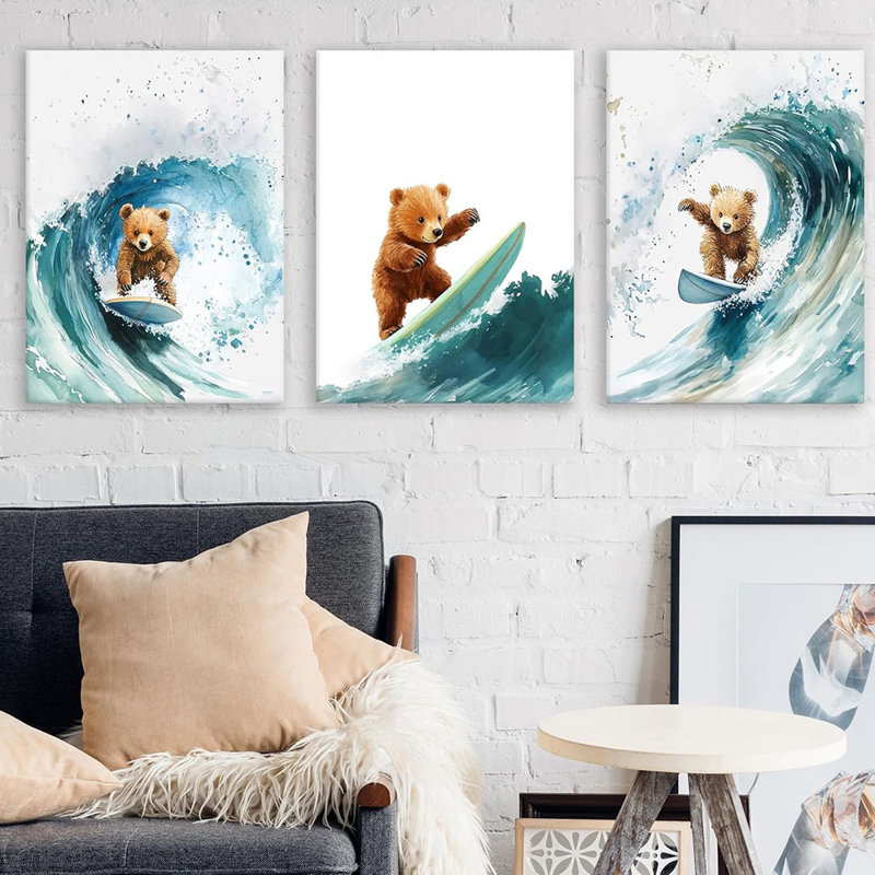3 Piece Wrapped Canvas Print