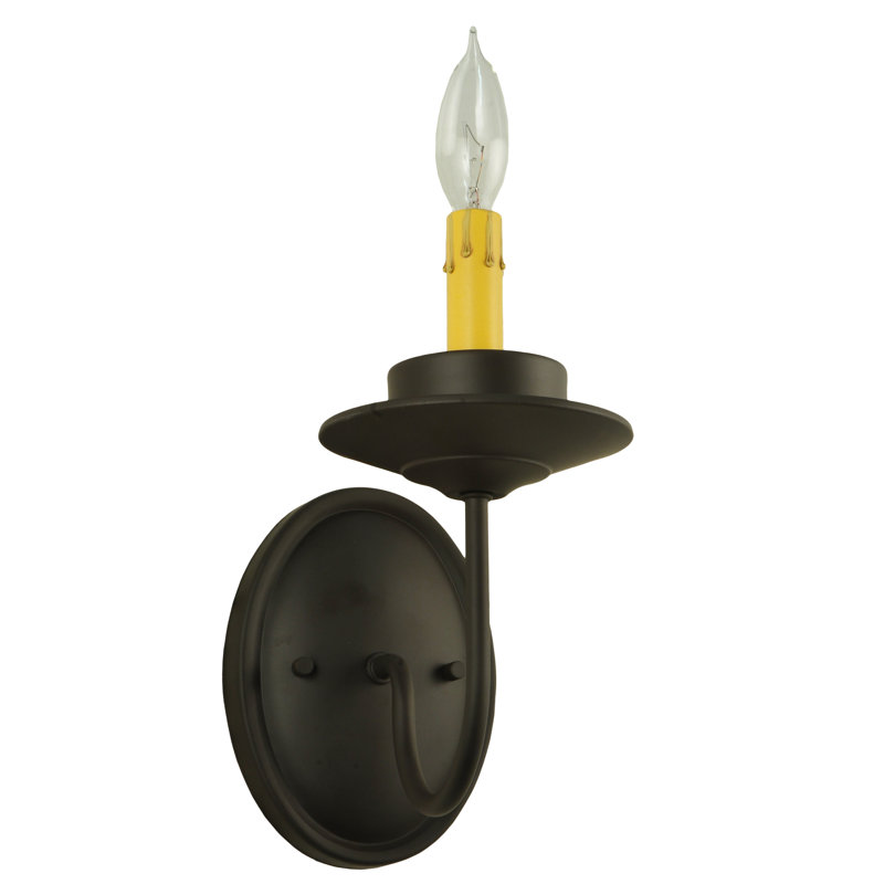 Applique murale à 1 lumière pour bougie