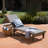 Summerland Chaise Lounge - Dark Grey Mesh-370973430-370973425