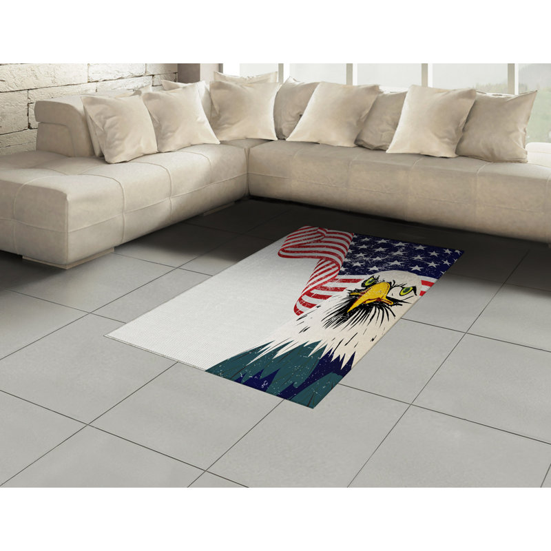 Animal High Density Long Fiber Poly Threads Decorative Area Rug Carpet, Rectangle 4' x 5'8"