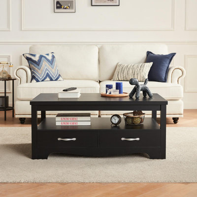 Table basse avec rangement Hulett