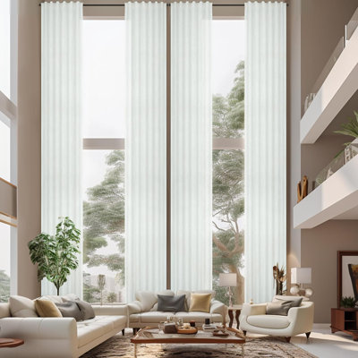 Itsham Semi Sheer Curtain Pair