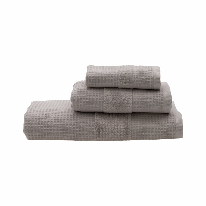 Adayshia Midweight Waffle Hand Towel, Beige