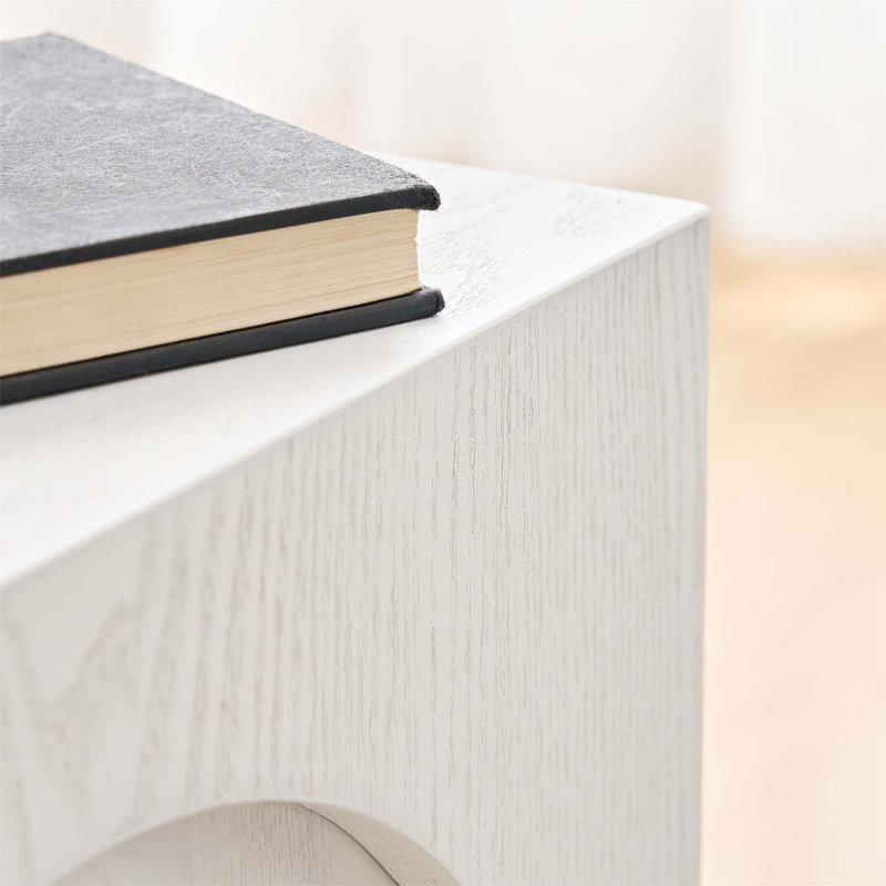 Versatile Small Square Side Table, Ideal as Coffee Table, Accent Table or Bedside Table for Living Room and Bedroom Decor.