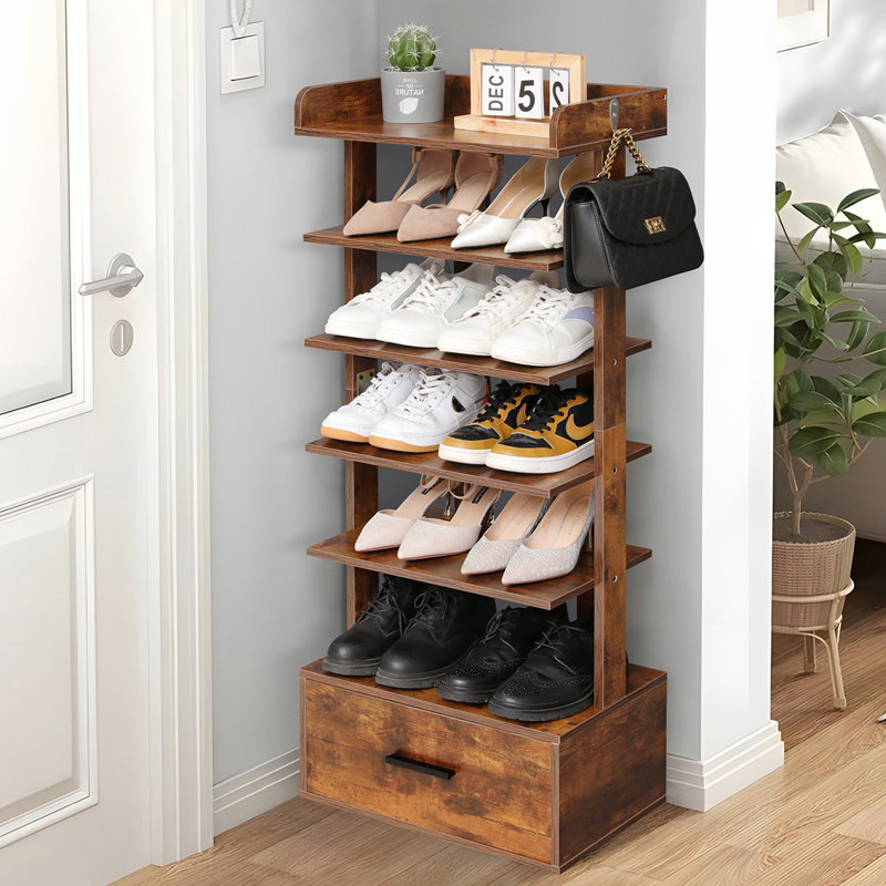 Range-chaussures Etherson, Brun rustique