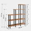 Bibliothèque en bois massif Hunsicker H 54,1 "x l 47,2"