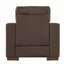 Fauteuil d'appoint carré avec piétement en bois d'hévéa-853132449