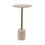 Grande table ronde en marbre Belliso, brun-1905904311