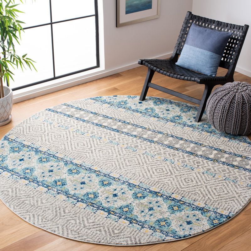 Sevier 700 Performance Southwestern Rug, Round 6'7"