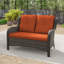 Causeuse d'extérieur Pe Wicker - Siège d'extérieur élégant et confortable-1999821762