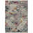 Christa Oriental Light Gray/Fuchsia Area Rug-1539089329