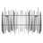 Ridge Dimensional Wall Art - Black