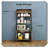 Coffee Station Rack Power Outlet Storage Shelves Anti-Tipping Stable-1290774901