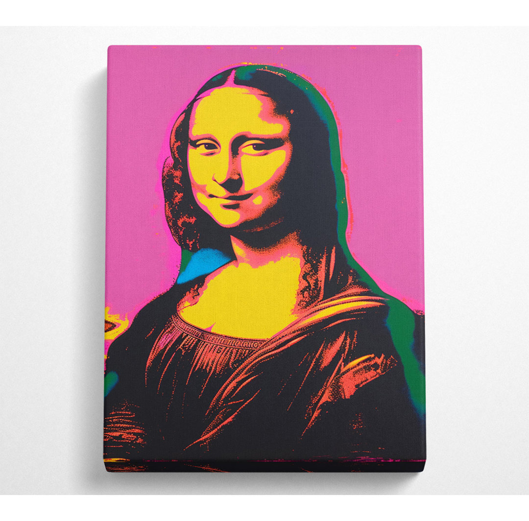 Pop Art Mona - Druck