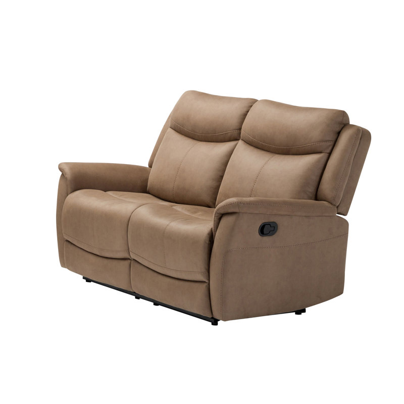 Winbush Reclining Loveseat, Caramel