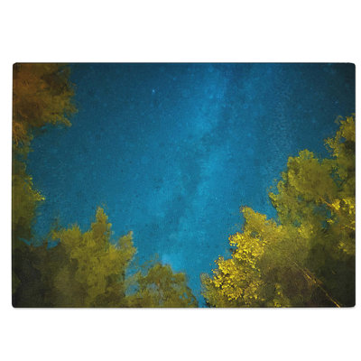 Tempered Glass Beneath the Stars Chopping Board