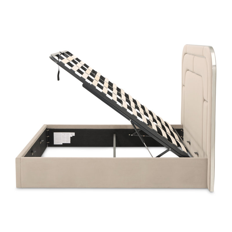 Orchid Velvet Bed, Queen