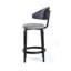 Fila Upholstered Stool with Solid Wood Frame-1128834859