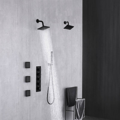Thermostatic All-In-One Kit with Rough in-Valve