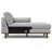 Morrison - Right Sectional Sofa - Mist Grey-1495090837