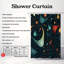 Rideau de douche Eclectic Forms - Premium-1041511224