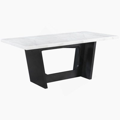 Table de salle à manger, table rectangulaire pour la cuisine et la salle à manger