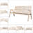 Solid Wood Cedar Outdoor Bench