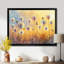 «Yellow Pink Spring Symphony Dandelion - Pissenlit», reproduction d'art mural-743311499-743311540