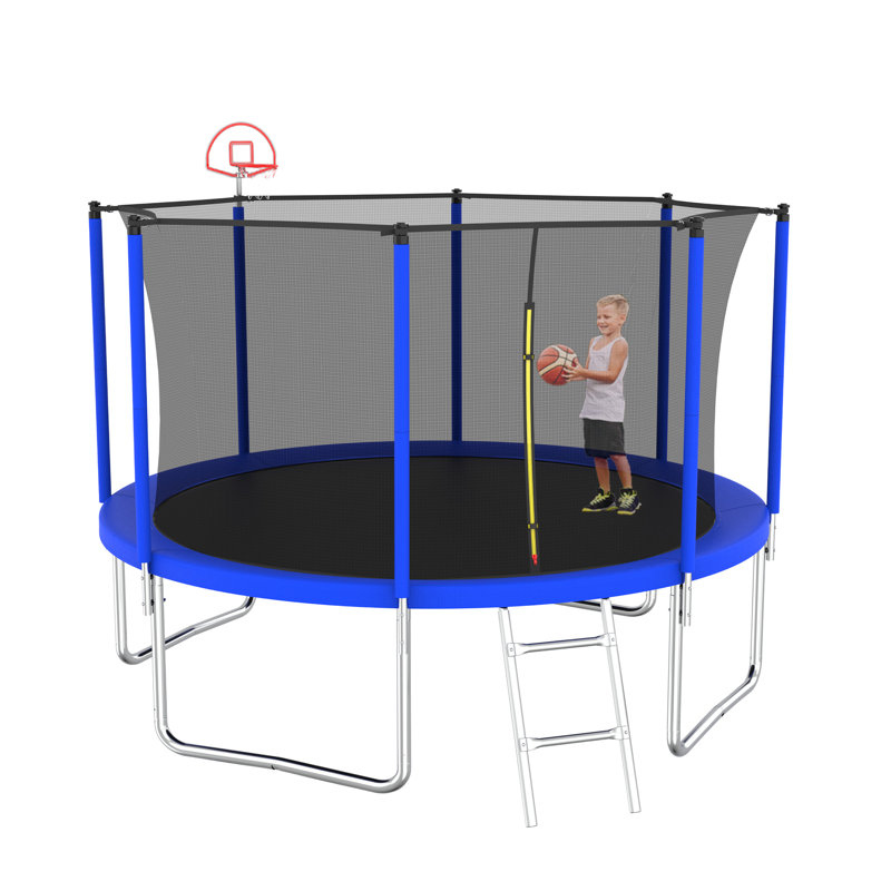 Filet de trampoline 12FT Sports Fitness, Bleu
