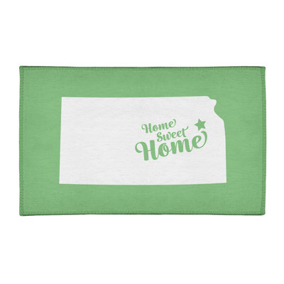 Tapis en poly-chenille topeka à la maison