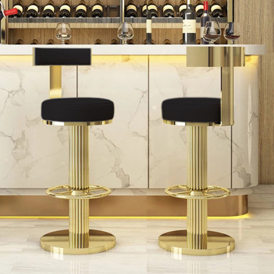Swivel Upholstered Stool