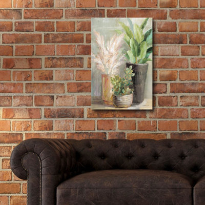  'Indoor Garden 3' by Danhui Nai Acrylic Glass Wall Art, 16" x 24"